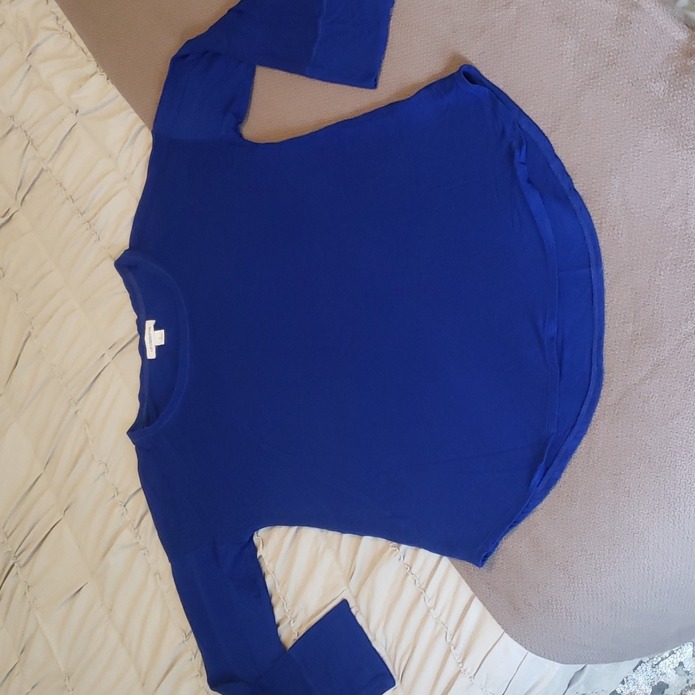 Liz Claiborne Blue Blouse